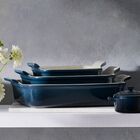 Stoneware 19cm Heritage Rectangular DishNuit image number 1